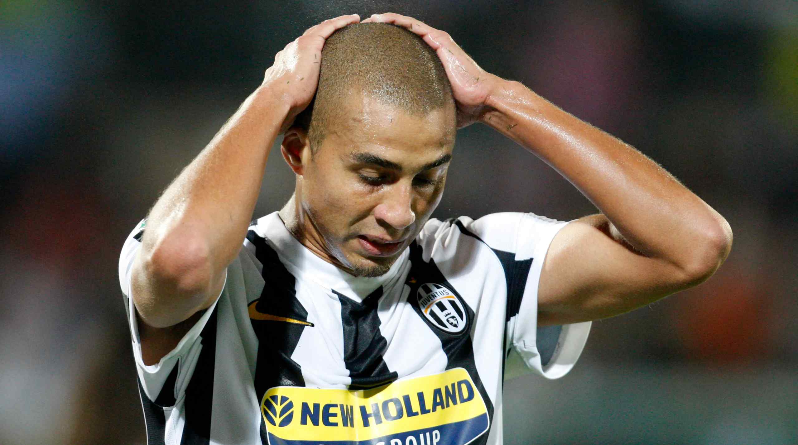 French professional footballer David Trezeguet playing for the Italian club Juventus